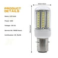 thumbnail image 3 of P28S Base LED Lamp 40W 120 Volt Light Bulb Replacement Marine Nautical Bulb 120V Set of 2, 3 of 12