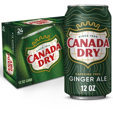 Canada Dry Ginger Ale, 12 fl oz, 24 pack