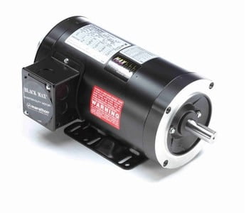 1 1/2 hp 1800 RPM 3-Phase 145TC Frame TENV (rigid base) 230/460V Marathon Motor # Y538