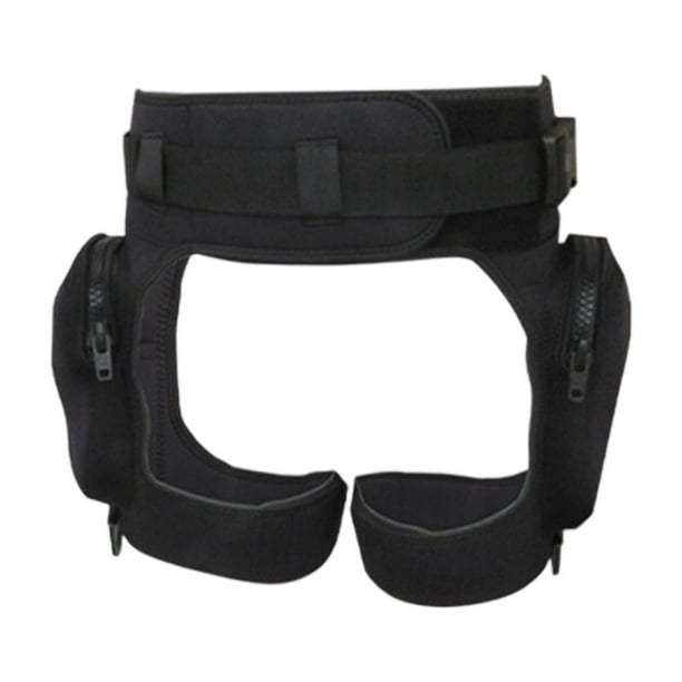 Pantalón Corto de Buceo Neopreno con Doble Bolsillo Anillas Interiores Y Exteriores Cinturón Ajustable Y de Drenaje Adecuado para Hombre Subma