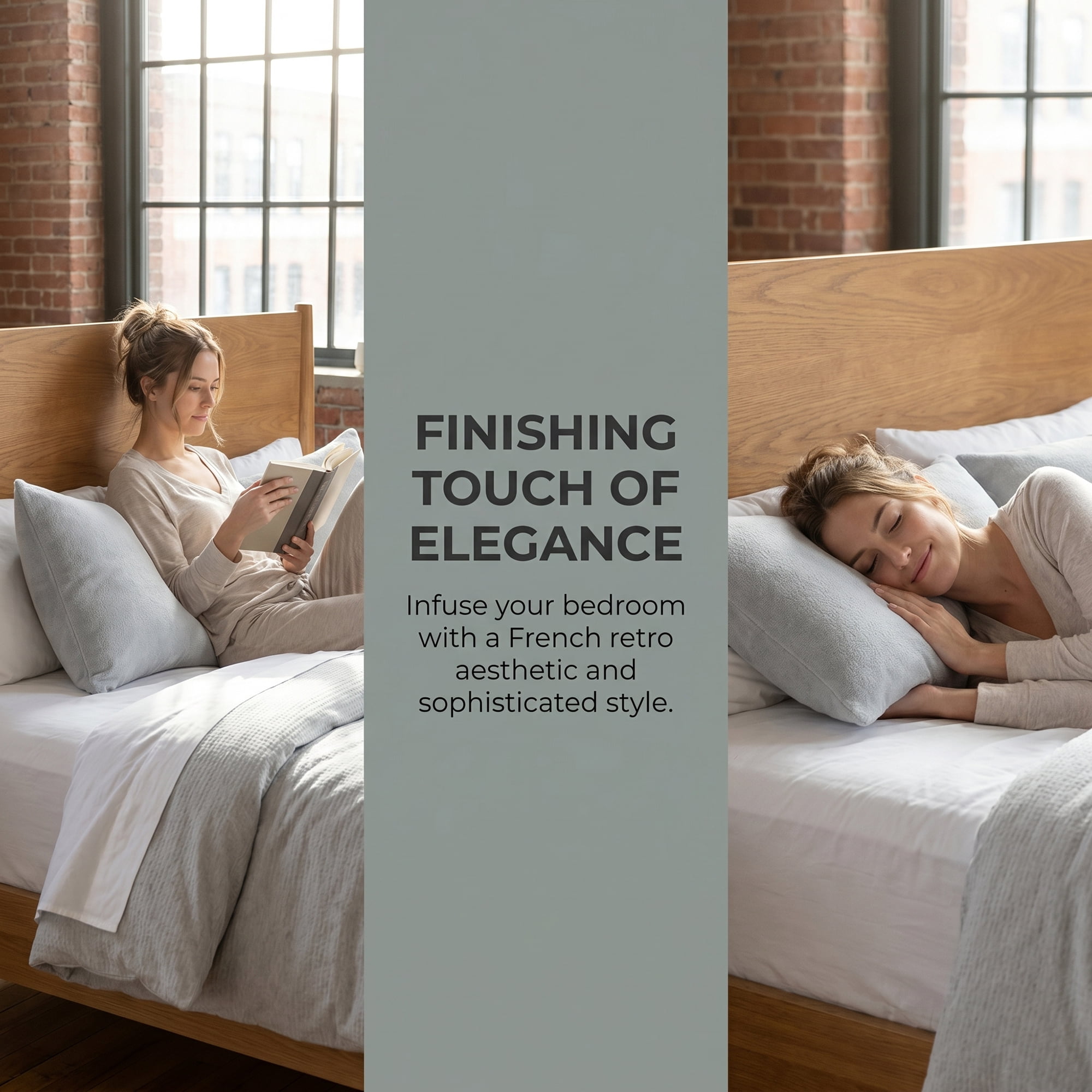 Unique Bargains 2 Pack Fabric Pillowcase Envelope Closure Wrinkle Resistant Queen Gray A