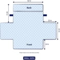 thumbnail image 3 of CHOK 2024 1-Piece Reversible Sofa Cover Quilted Slipcover (Sofa  Gray), 3 of 6