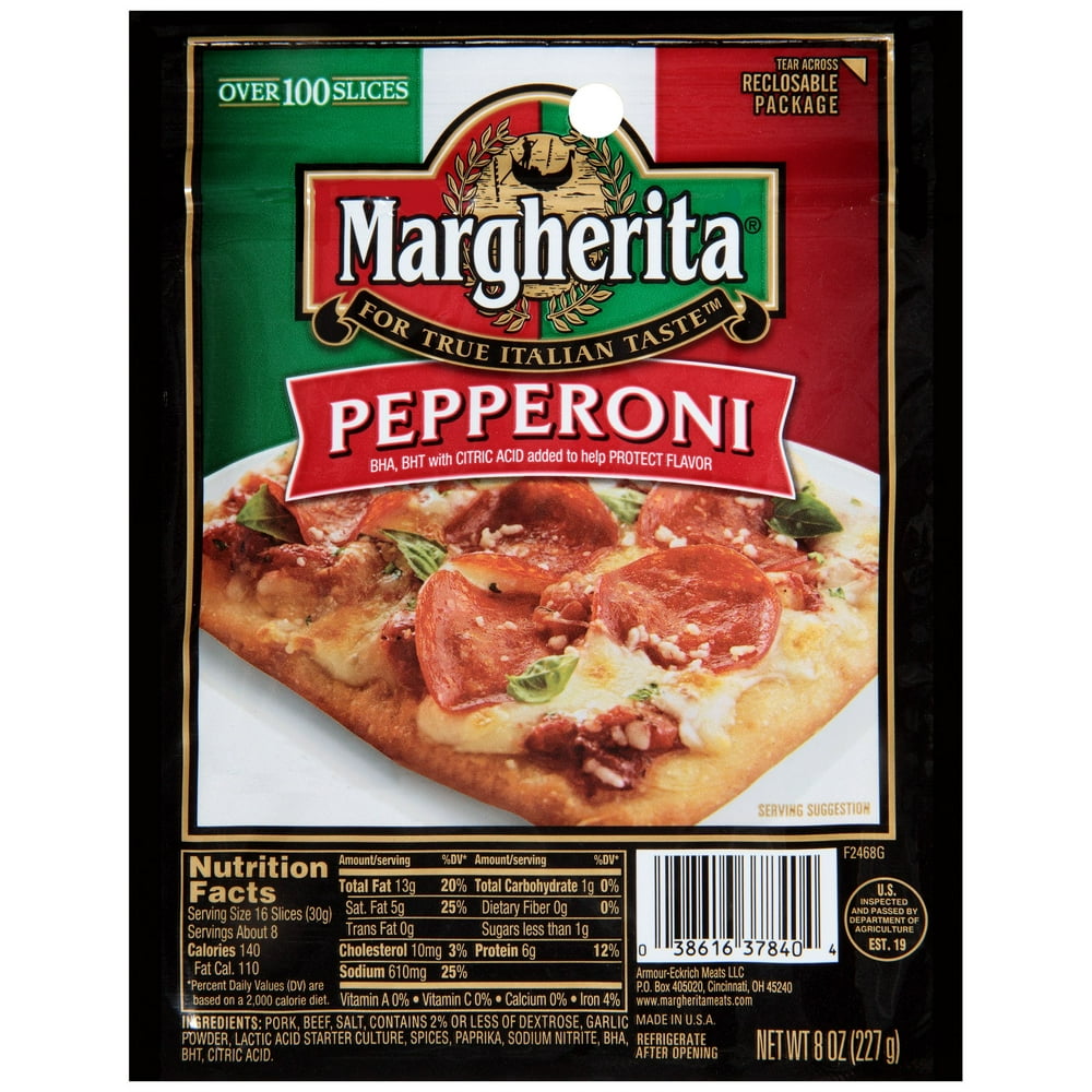 Margherita® Italian Style DeliPepperoni, 8 oz.