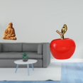 thumbnail image 2 of Estatua del Corazón de Jesús, figura de cerámica, escultura de fruta artificial, artesanía de resina, adorno religioso, bendición única, adecuada para, 2 of 8