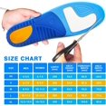 thumbnail image 4 of Popzoom Arch Support Insoles,Comfort Gel Orthotic Shoe Inserts for Women Men Flat Feet,Plantar Fasciitis, 4 of 6