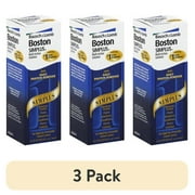 (3 pack) Boston Simplus Multi-Action Solution With Daily Protein Remover # 424 - 3.5 Oz