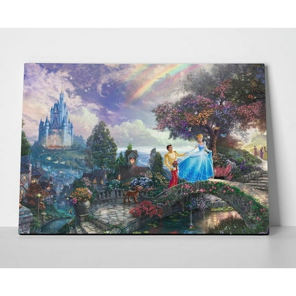 Cinderella Painting Poster or Wrapped Canvas