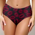 thumbnail image 4 of MKLEKYY Braguitas Cortas de Playa para Mujer, Moda para San Valentín, Diy, Estampadas, Sexys, de Tiro Bajo, 4 of 4