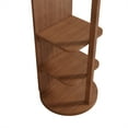 thumbnail image 3 of Accreate Full Length Mirror, 2-in-1 Wood Floor Mirror and Coat Rack, Modern Style Standing Mirror with Clothes Rack for Bedroom, Entryway, Living Room, 3 of 9