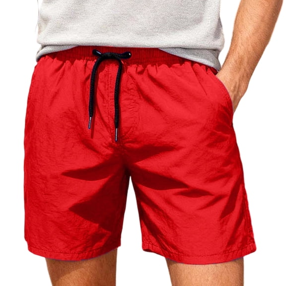 LEKWK Mens Swim Trunks Quick Dry Beach Shorts Casual Mesh Lining Swim Shorts Hawaiian Board Bathing Suit Fashionable Short with Pockets Surfing Pool Sports Swimwear