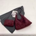 thumbnail image 4 of Bolso Hombro Mujer Gamuza Elegante Bandolera Hobo Diario (Vino) Rojo, 4 of 9