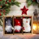 thumbnail image 1 of Xihbxyly Ofertas Del Prime Day Árbol de Navidad Papá Noel Muñeco de Nieve Colgante de Lana Lindo Muñeco de Nieve Conjunto de Accesorios Decoraciones Navideñas, 1 of 6
