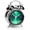 Green, variant on AYRELY Super Loud Alarm Clock for Heavy Sleepers Adults,Twin Bell Retro 4 Inch Silent Non-Ticking Quartz with Backlight, Metal dial, Alarm Clocks for Bedrooms Bedside (Green)
