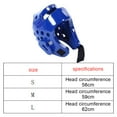 thumbnail image 2 of BLEEUS Taekwondo Head Protection Martial Arts Headgear For Adults Fitness Supplies (Blue M), 2 of 10