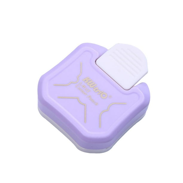 Perforadora de esquinas redondeada 3 en 1 R4/R7/R10 mm, cortadora de esquinas hecha a mano de 3 vías para 59x34x70mm