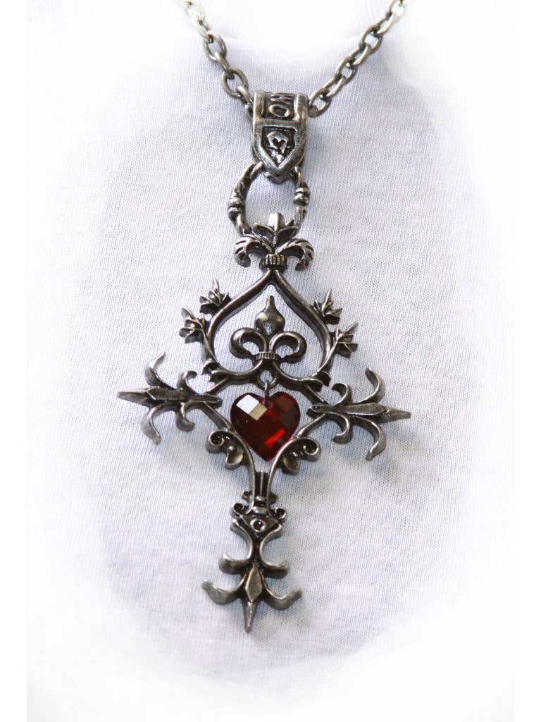 cross heartbeat necklace cross heartbeat necklace