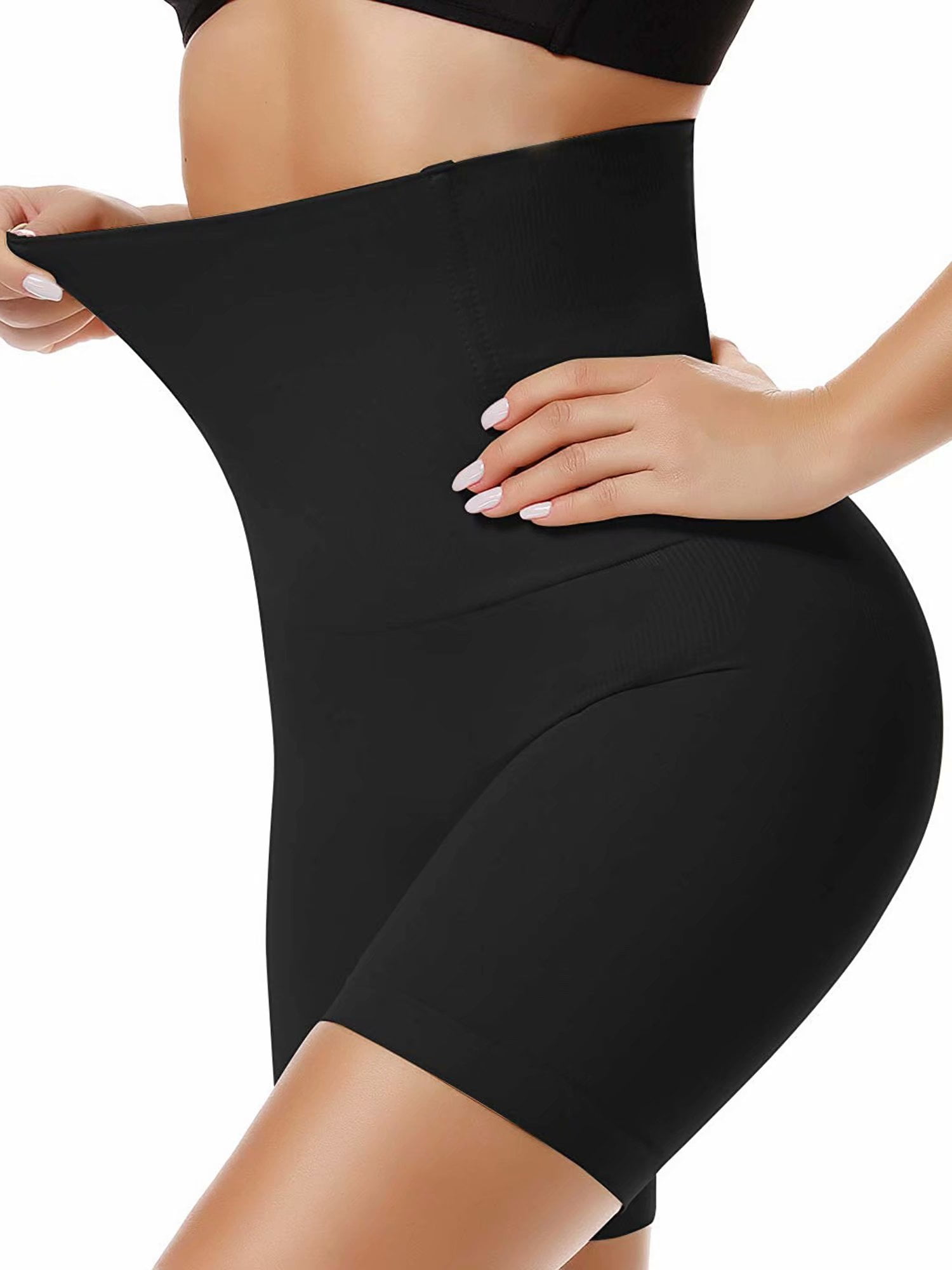 High Waisted Body Shaper Shorts Tummy Control Shapewear for Women Thigh Slimming