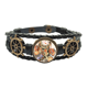 thumbnail image 1 of China el año nuevo chino patron imagen Pulsera marina tejida en cuero, 1 of 4