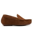 thumbnail image 6 of kkdom Boys Girls Moccasins Loafers Shoes Slip-on Flats Dress Shoes School Uniform Shoes Brown Size 2 Little Kid, 6 of 6