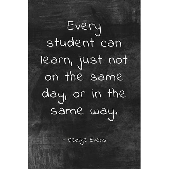 Every Student Can Learn, classroom motivational poster