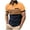 Orange, variant on UVEASISHA Mens Polo Shirts Short Sleeve Zip Front,Men's Henley Shirts 2025 Muscle Fit Polo Shirts Vintage Casual Quarter Zipper V Neck T-Shirts for Men,Green S