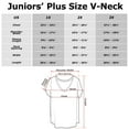 thumbnail image 3 of Women's Lilo & Stitch Summer Vibes Stitch  Graphic Tee Navy Blue 1X, 3 of 3