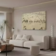 thumbnail image 3 of All Is Well Order Reassurance Canvas Poster Bedroom Decor Sports Landscape Office Room Decor Gift,Frame-style,16x24inch(40x60cm), 3 of 8
