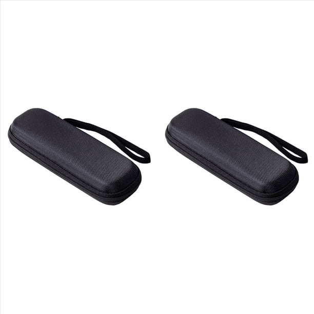 2X Caja Portátil M2 SSD Bolsa de Almacenamiento Estuche de Viaje Bolsa de Almacenamiento Caja de Transporte Estuche SSD Accesorios de Repuesto Negro