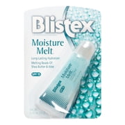 Blistex Moisture Melt Lip Protectant & Sunscreen, 0.35 Oz
