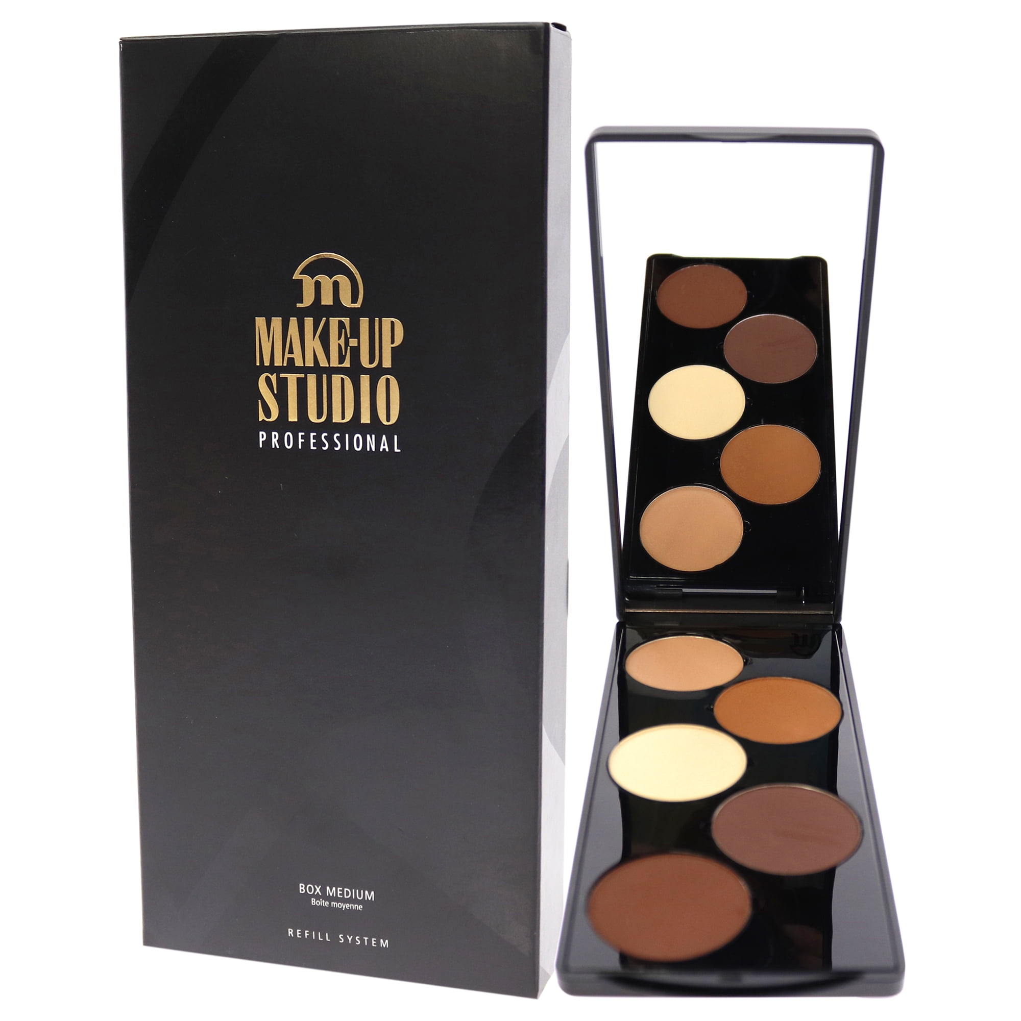 Make-Up Studio Shaping Box Powder, Highlighter Makeup, Dark, 0.55 oz