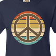 thumbnail image 4 of Inktastic Retro Peace Sign Sunset Youth T-Shirt, 4 of 5