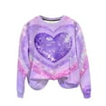 thumbnail image 2 of TaTaai Women's Lover's Casual Sweatshirt, Round Neck Long Sleeve Top, Valentine's Day Loungewear, Cozy Romantic Pullover Gift, 2 of 8