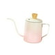 thumbnail image 3 of Reche de cisne de 350 ml sobre el café Hervidor de hervidor de acero inoxidable Versátil Mango ergonómico Apariencia Estética Café de goteo a mano Gradiente rosa, 3 of 8