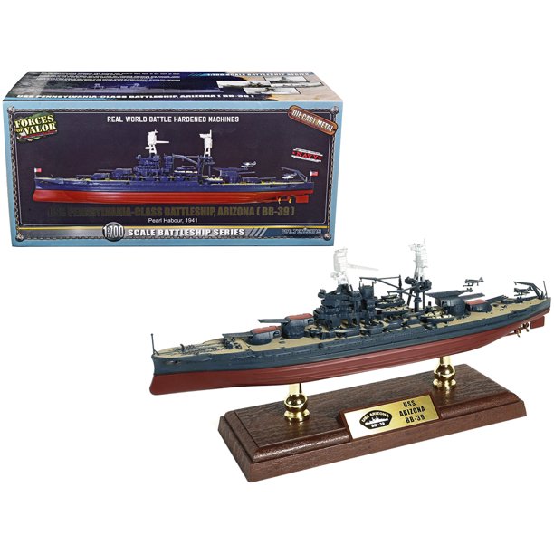 Diecast USS Arizona (BB-39) Pennsylvania-Class Battleship 