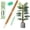 27 inches, variant on Moss Pole - 20 Inch Coir Totem for Monstera Climbing Indoor Creepers Plant Support Extension (2 Pieces, 12 Inch Each)