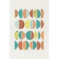 thumbnail image 2 of Urban Epiphany 13x18 White Modern Wood Framed Museum Art Print Titled - Mid Century Brights 14, 2 of 4