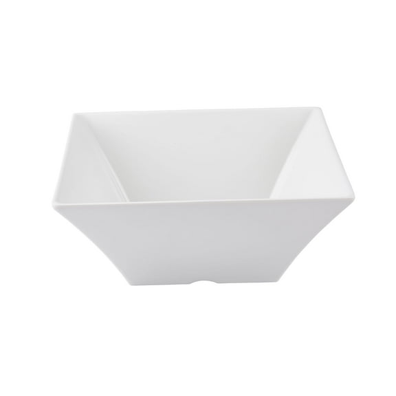 TableCraft MB94 Frostone Collection White Melamine 3.75 Qt. Bowl
