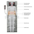 thumbnail image 3 of Massage Mat with Heat,Full Body Massage Mat,Neck Shiatsu Kneading Massage Heads, Multifunction Electric Heated Massage Chair Back Pad for Back Lumbarn Leg Pain Relief,9 Modes, 9 Levels, 3 of 14
