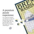 thumbnail image 3 of Lantern Press 1000 Piece Jigsaw Puzzle, Bremerton, Washington, Nautical Map, 3 of 5