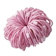 thumbnail image 4 of 100 Pcs Élastiques à Cheveux Supports de Queue de Cheval Accessoires Cheveux Rose, 4 of 7