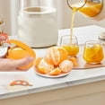 thumbnail image 6 of Mupvlun 2 Pcs Fruit Peelers for Oranges, Lemons, Grapefruits - , Food-Grade, Non-, Effortless Peeling, Easy to Clean Orange, 6 of 9