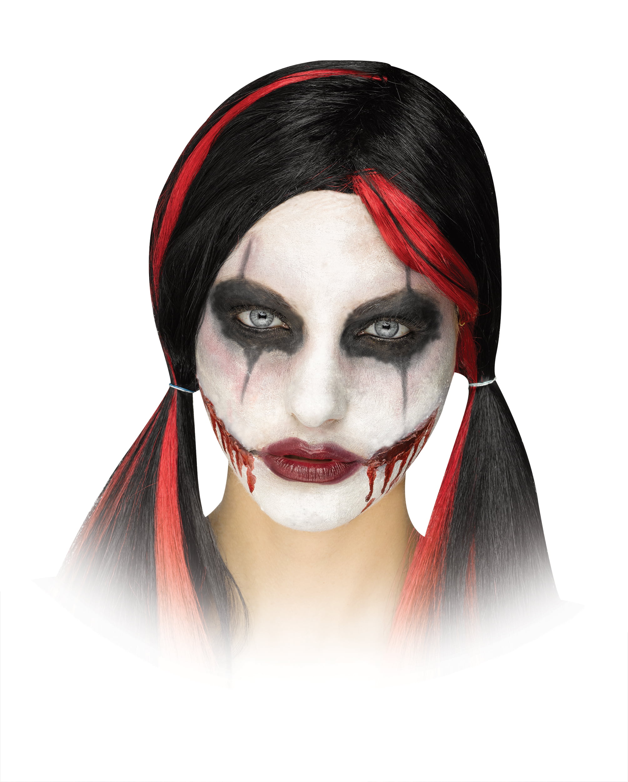 Fun World Killer Mime Makeup Kit Quinn Prosthetic - Walmart.com