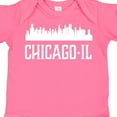 thumbnail image 4 of Inktastic Chicago Illinois Skyline Il Cities Boys or Girls Baby Bodysuit, 4 of 5