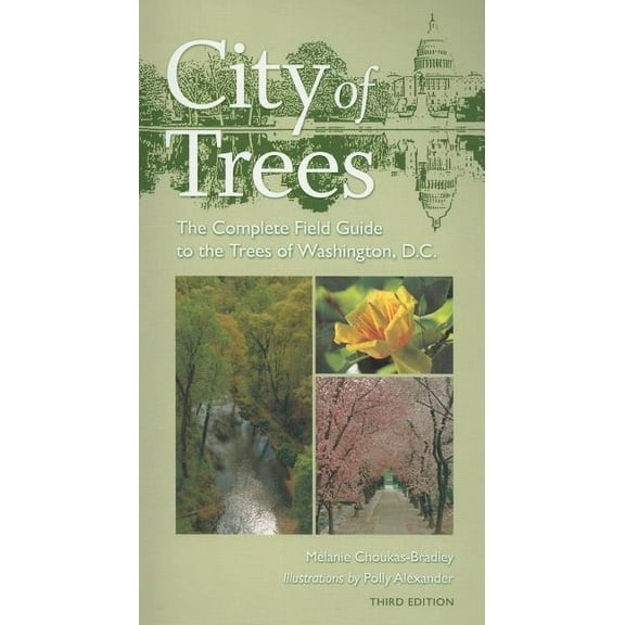 City of Trees : The Complete Field Guide to the Trees of Washington, D.C., Third Edition (Edition 3) (Paperback)