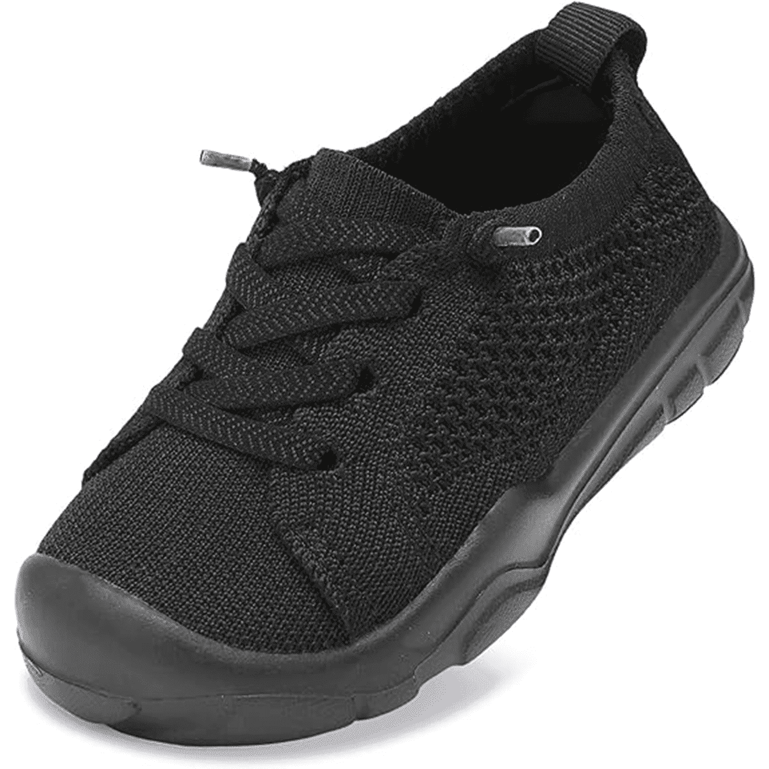 Barerun Toddler Running Sneakers, Black photo 1