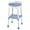 Light Blue, variant on Shower Stool Chair for Inside Shower: Small Corner Plastic Stool for Seniors Adult, 360° Swivel Shower Stool Seat for Bathroom, 6-Level Adjustable Height Bath Chair Stools with Shelf
