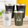 thumbnail image 2 of Juego de 4 tazas con bolsa de almacenamiento (blancas) Con bolsa de almacenamiento (blancas), 2 of 5