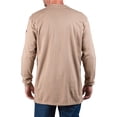 thumbnail image 2 of Walls Industries Men's Knit Long Sleeve Henley Shirt, 2 of 2