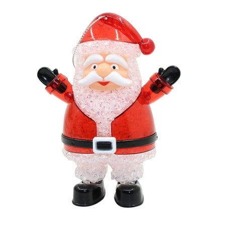 

OUNONA Santa Claus LED Colorful Light Funny Night Light Glowing Christmas Night Lamp Festival Party Decoration Christmas Lantern Gift