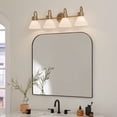 thumbnail image 2 of Farum 4-Light Bathroom Vanity Light in Champagne Bronze, 2 of 8
